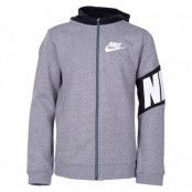 B Nsw Core Amplify Fz Hoodie, Carbon Heather/Black/White, Xs, Nike