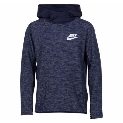 B Nsw Hoodie Po Av15 Ssnl, Obsidian/White, S,  Nike