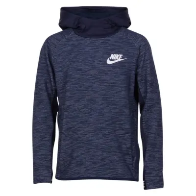 B Nsw Hoodie Po Av15 Ssnl, Obsidian/White, S,  Nike