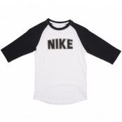 B Nsw Tee 3/4 Contender, White/Black/Black, Xs, Nike