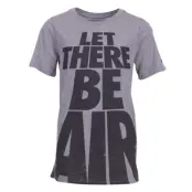 B Nsw Tee Let There Be Air, Dk Grey Heather/Anthracite, M,  T-Shirts