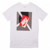 B Nsw Tee Ss Shoe Box, White/Stealth, L,  Nike