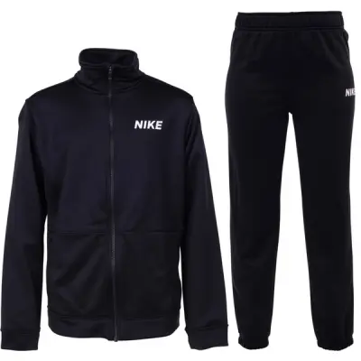 B Nsw Trk Suit Poly Nike, Black/Black/White, Xs,  Nike