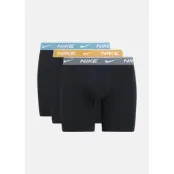Boxer Brief 3pk, Blk - Dnm Trq./Inf Gld/ Ant Mo, M, Kalsonger