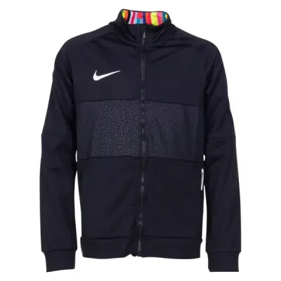 Cr7 Dri-Fit Boys' Soccer Jacke, Black/Black/White/White, M,  Nike