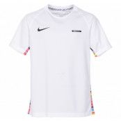 Cr7 Dri-Fit Boys' Soccer Top, White/White/Black/Black, M, Nike