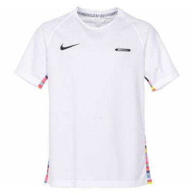 Cr7 Dri-Fit Boys' Soccer Top, White/White/Black/Black, Xs,  Nike