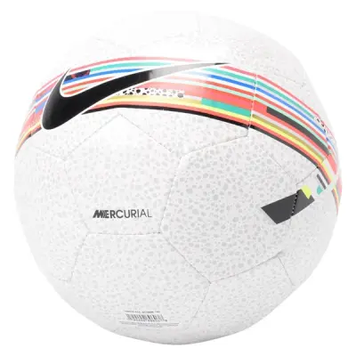 Cr7 Prestige Soccer Ball, White/Multi-Color/Black, 4,  Utrustning
