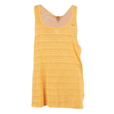 Df Touch Breeze Stripe Tank, Atomic Mango/Reflective Silv, Xs,  Nike