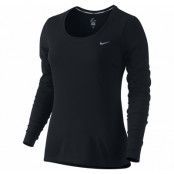 Dri-Fit Contour Long Sleeve, Black/Reflective Silv, L,  Nike