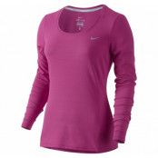 Dri-Fit Contour Long Sleeve, Vivid Pink/Reflective Silv, L,  Nike