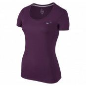 Dri-Fit Contour Short Sleeve, Mulberry/Reflective Silv, L, T-Shirts