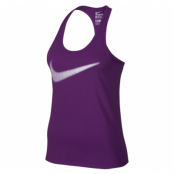 Dri Fit Ctn Swoosh Tank, Bright Grape/White, Xl,  Nike