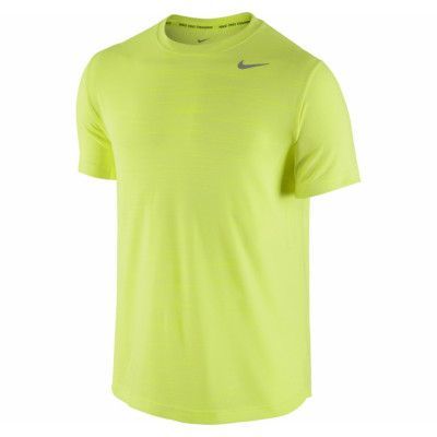 Dri-Fit Touch Ss Heathered, Volt Ice/Volt/Htr/Cool Grey, S,  T-Shirts