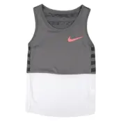 G Nk Dry Tank Mds, Dark Grey/White/Sea Coral, L,  Linnen