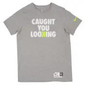 G Nk Dry Tee Ss Show Up, Dk Grey Heather, M,  Nike