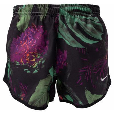 G Nk Dry Tempo Short Aop1, Black/Black/Black/White, L,  Löparshorts