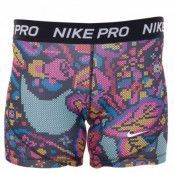 G Np Boy Short Print Femme, Black/Black/White/White, Xl,  Träningstights