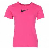 G Np Top Ss, Vivid Pink/Vivid Pink/Black, L,  Löpar-T-Shirts