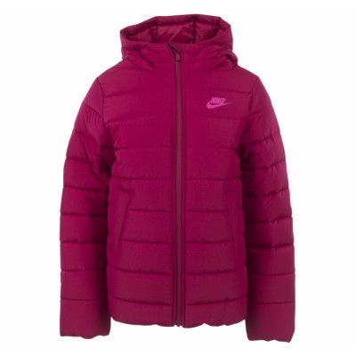 G Nsw Jkt Vctry Padded-Mid, Noble Red/Noble Red/Vivid Pink, S,  Nike