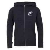 G Nsw Vntg Hoodie Fz, Black/Sail, S,  Nike
