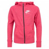 G Nsw Vntg Hoodie Fz, Lt Fusion Red/Sail, M,  Nike