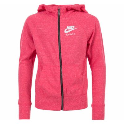 G Nsw Vntg Hoodie Fz, Lt Fusion Red/Sail, M,  Nike