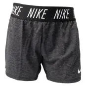 Girls' Nike Dry Training Short, Black/Htr/White, L,  Löparkläder