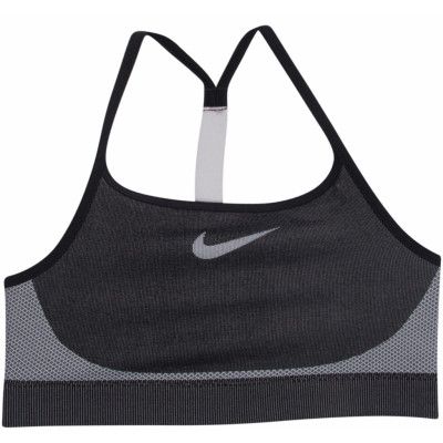 Girls' Nike Sports Bra, Black/Wolf Grey/Wolf Grey, Xs,  Sport-Bh