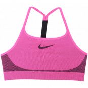 Girls' Nike Sports Bra, Laser Fuchsia/Black/Black, M,  Sport-Toppar