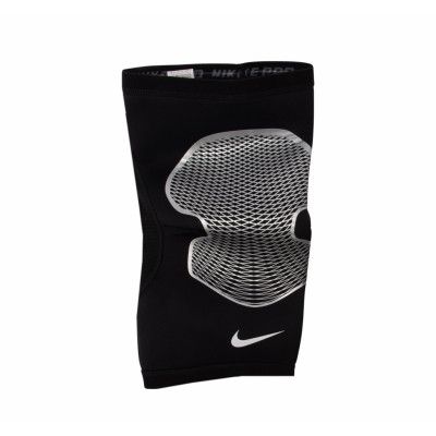 Hyp Str Knee Sleeve 2.0, Black/Silver/White, Xl,  Nike