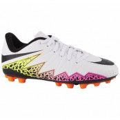 Jr Hypervenom Phelon Ii Ag, White/Black-Total Orange-Volt, 38