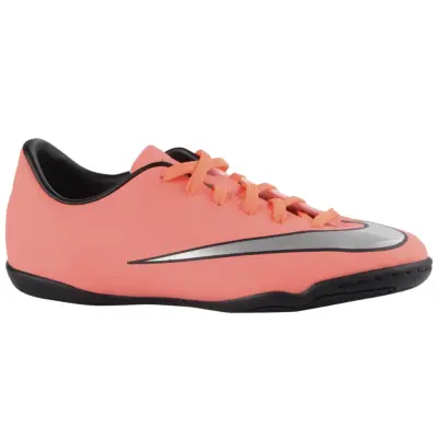 Jr Mercurial Victory V Ic, Brght Mng/Mtllc Slvr-Hypr Trq, 32