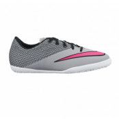 Jr Mercurialx Pro Ic, Wolf Grey/Hyper Pink-Blk-White, 29.5