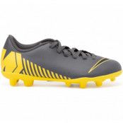 Jr Vapor 12 Club Gs Fg/Mg, Dark Grey/Black-Opti Yellow, 32