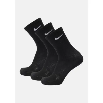 Nike Everyday Kids' Cushioned, Black/White, M,  Bomullsstrumpor