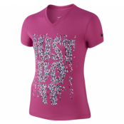 Leg Core Spt Jdi Vnck Tee Yth, Vivid Pink, M, Nike