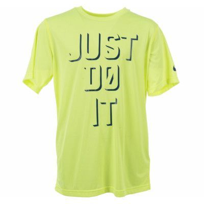 Legend Ss Sharp Shadow Jdi Yth, Volt/Midnight Turq, M,  T-Shirts