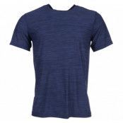 M Nk Brt Top Ss Dry, Binary Blue/Black/Black, Lt,  T-Shirts