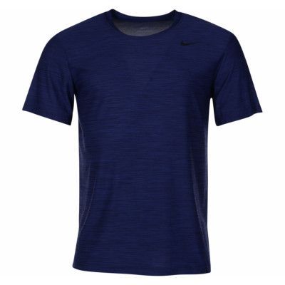M Nk Brt Top Ss Dry, Blue Void/Blackened Blue/Black, Xxxxlt,  T-Shirts