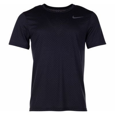 m nk brt top ss vent, black/mtlc hematite, s,  nike