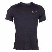 M Nk Brthe Miler Top Ss Cool, Black Pine/Htr/Black, S,  Nike