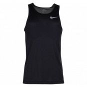 M Nk Brthe Run Tank, Black/Reflective Silv, L,  Linnen