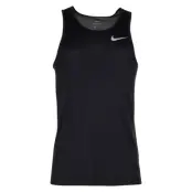 M Nk Brthe Run Tank, Black/Reflective Silv, L,  Linnen