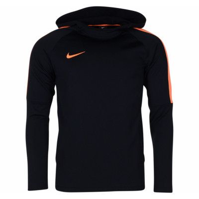 M Nk Dry Acdmy Hoodie Po, Black/Cone/Cone, Xl,  Nike