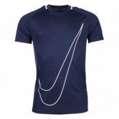 M Nk Dry Acdmy Top Ss Gx, Obsidian/White/White, Xl, Nike