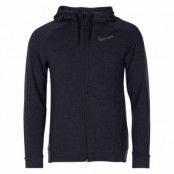 m nk dry hoodie fz hprdr lt, black/black/white/mtlc hematit, l,  nike