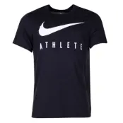 M Nk Dry Tee Db Athlete, Black/White, M,  Nike