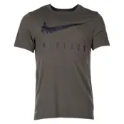 M Nk Dry Tee Db Athlete, Cargo Khaki/Black, S,  Löparkläder