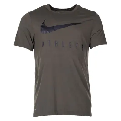 M Nk Dry Tee Db Athlete, Cargo Khaki/Black, S,  Löparkläder